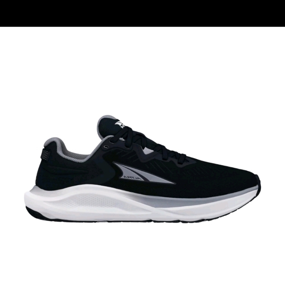 ALTRA Women's Paradigm 8 Cushioned Lightweight Running Shoe - Blk/Wht - Picture 4 of 10